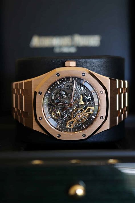 audemars piguet skeleton gold